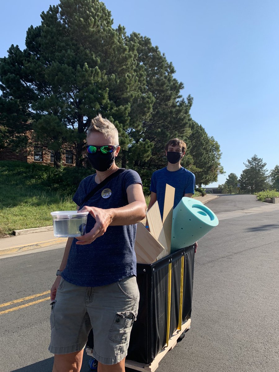 Did I just chase down Tycho Cinquini’s family bc I saw he had a beta fish? Absolutely. Fish is named Zoomy. Cinquini is a returning on-campus sophomore. He said he’s excited to move in. “I’ll be as careful as I can, but if there’s an outbreak, there’s an outbreak.” He said