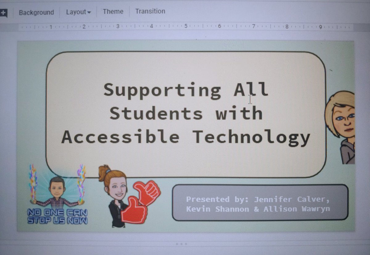 SUPPORTING ALL STUDENTS WITH ACCESSIBLE TECHNOLOGY -  bit.ly/2DYHhCU Thanks to everyone for attending on a summer Monday morning ☀️. #ocsbSEA #ocsbLT #ocsbSummerInstitutes #ocsbatHome @MrShannonOCSB @CalverJennifer @texthelp @BookCreatorApp @GoogleForEdu