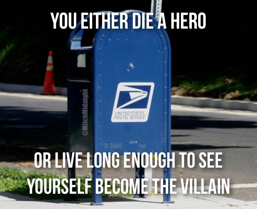 MidnightMitch's tweet image. #USPSProtests #USPSisEssential