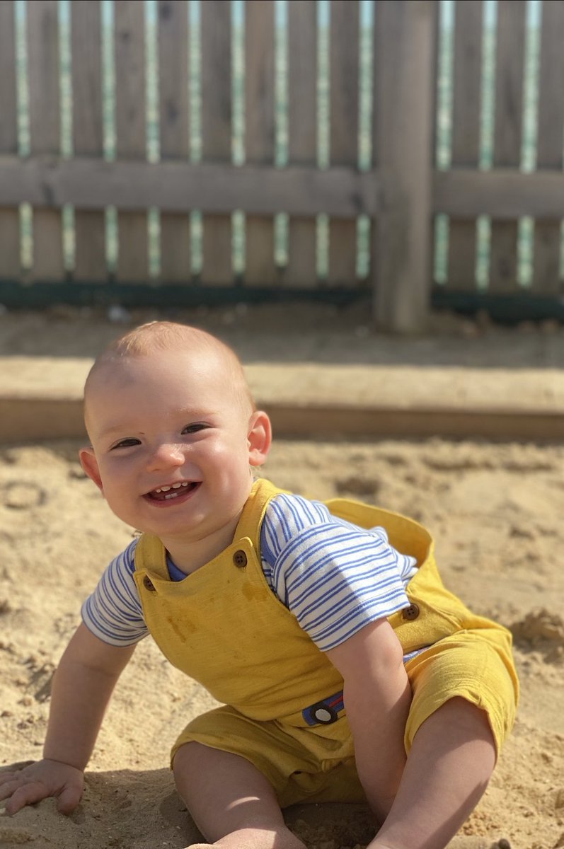 ⁦<a href="/marksandspencer/">M&S</a>⁩ if you ever want a baby model just call on Thomas. Modelling one of your finest little beach wear ☀️