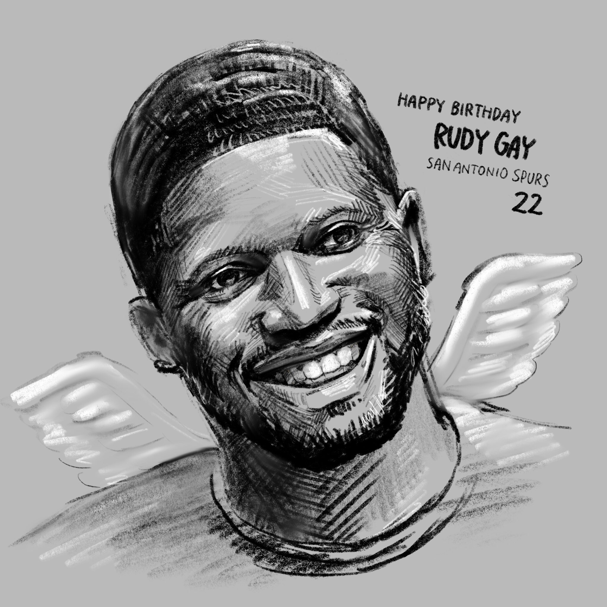 Happy Birthday
RUDY GAY!                 