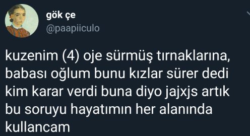 yasanmisKesin2's tweet photo. Toplumsal cinsiyet rolleri birer birer yıkılıyor https://t.co/nTlUFONqsK