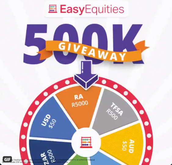 nyikondlebe's tweet photo. @EasyEquities Awesome...RA R5000
#Easy500K https://t.co/U8bABm2l7i