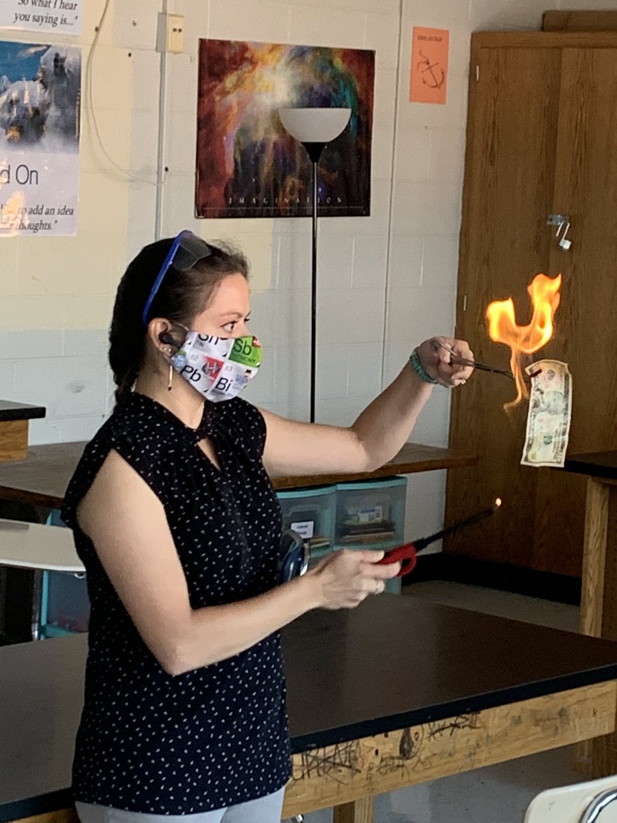 anthony_goad's tweet image. @PioneersRidge Ts “burning money”, all 3 classes synchronized- in class and    virtually! Now that’s collaboration!  #HCSScience @hamcoschools @elayne_s22