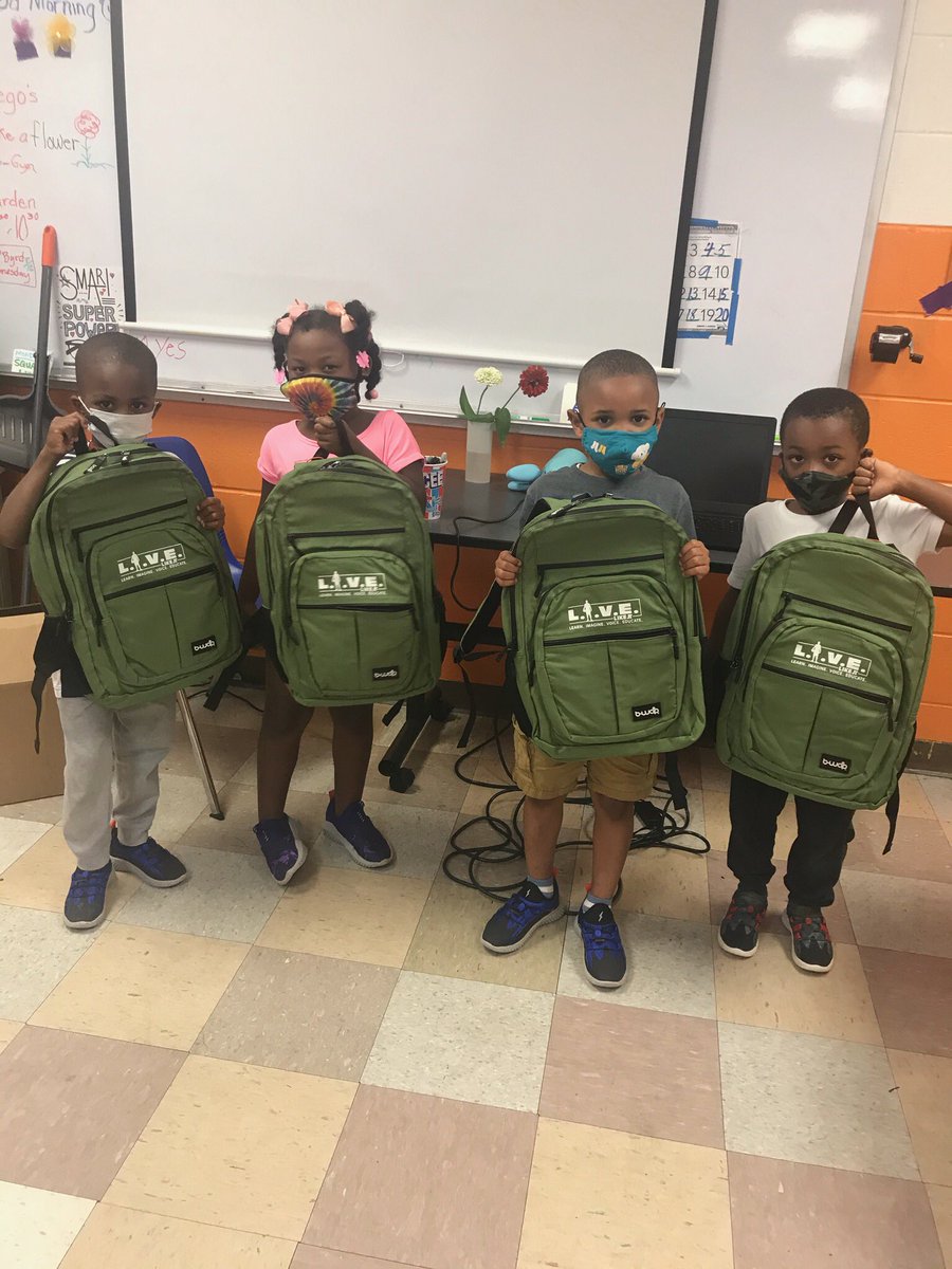 LIVELikeJT's tweet photo. For the first time in 13 years, we cancelled our summer camp. Stupid covid. BUT, @jtthekid still made sure our camp kids were ready to go back to school—backpacks and school supplies for all! We’ll be back next year with the biggest, best camp yet! https://t.co/D80Q2f0EYj