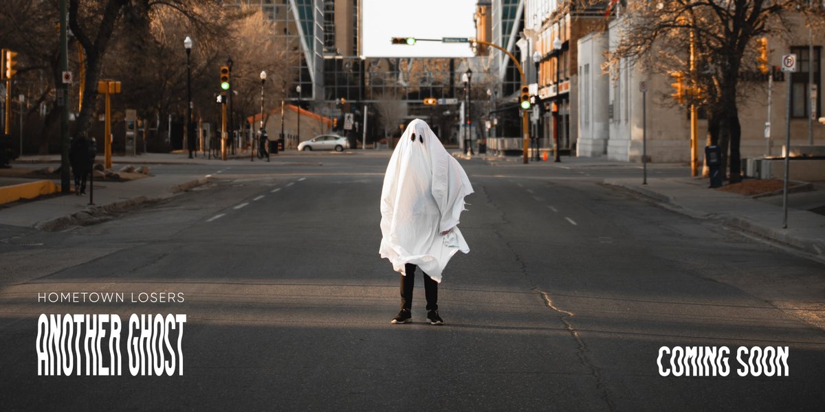 Surprise and happy Monday! We are super excited to announce our next single, coming very soon — "Another Ghost"

Keep your eyes peeled, friends... 👻
#hometownlosers #anotherghost #newmusic