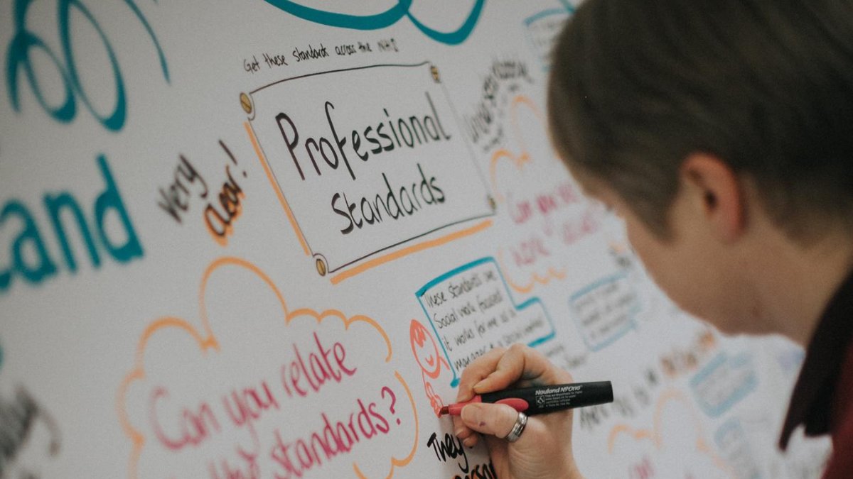 SocialWorkEng's tweet photo. We're often asked, “what does regulation do for me?”. In the first of a series of blogs, Phil Hallam, our executive director of registration, quality assurance and legal, sets out what it means to be registered as part of a regulated profession. https://t.co/HYDCFbBd1U https://t.co/JBH2kbqn5S