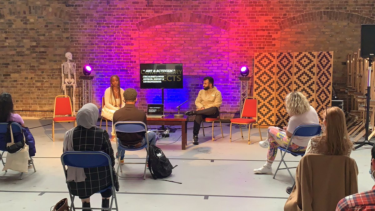 Surprise visit from <a href="/theslumflower/">THE SLUMFLOWER</a> , talking about our potential, consciousness, business and star signs! “Your purpose is as unique as your fingerprint” #compulsorysubjects