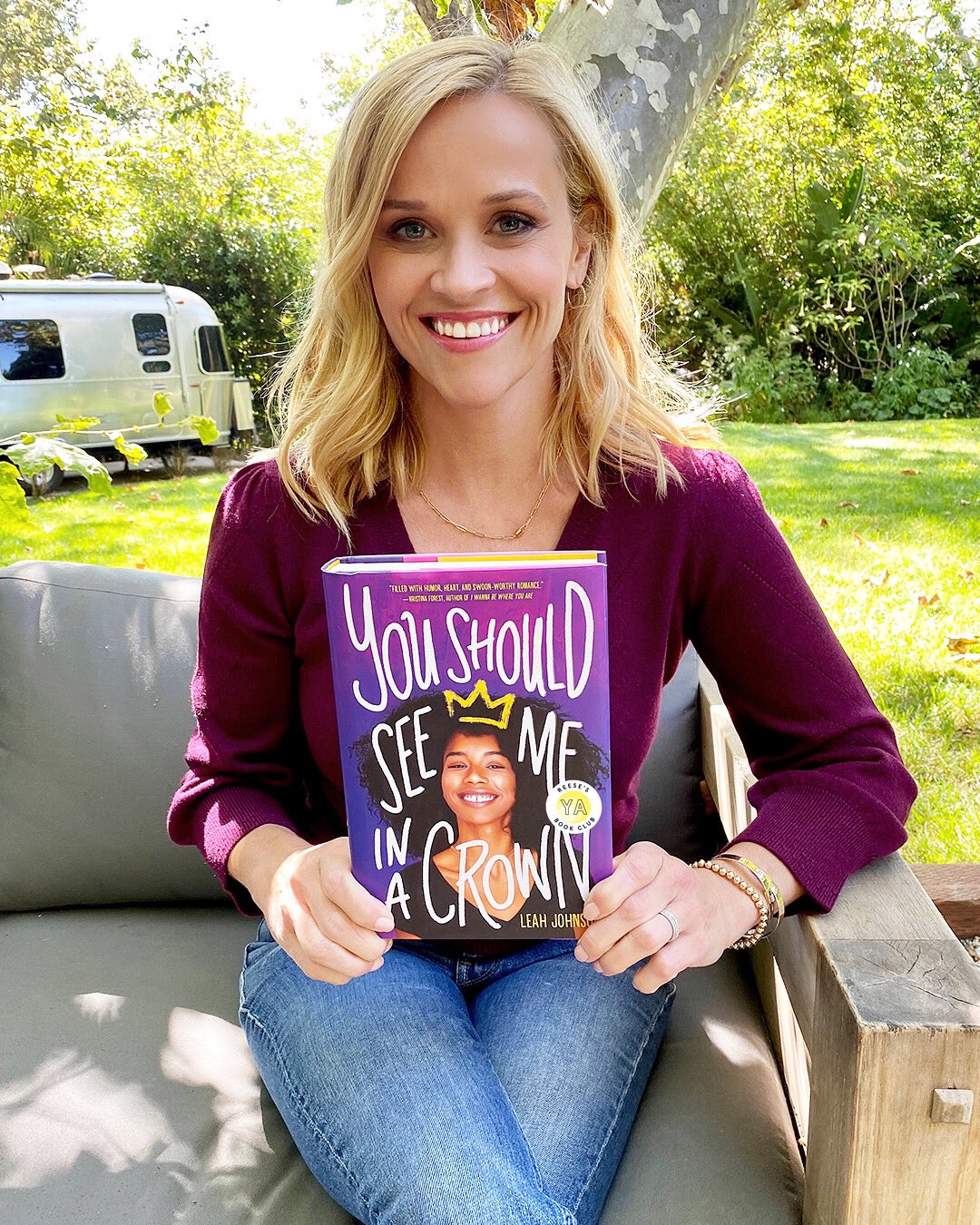 Reese Witherspoon I M So Thrilled To Introduce My Very First Young Adult Book Pick For Reesesbookclub You Should See Me In A Crown By Leahjohnson Join Is This Month