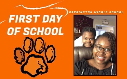Carrington_DPS's tweet photo. Happy First Day of School! Welcome to Cougar Country! @DurhamPublicSch @DJonesDPS #cmstogether #wearedps https://t.co/TFg7OlO9kf