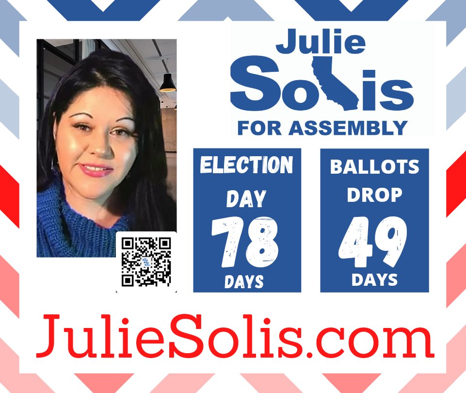 Solis4Ca's tweet photo. #ElectionDayCountdown 🌊
#EnoughIsEnough 🇺🇲
Be ready!🧐

👉Check Your Status: 
https://t.co/3f8VgvUy1e

👉Get Registered: 
https://t.co/GxjleOlnxN

👉Track Your Ballot: 
https://t.co/t5NhxuEAtz

https://t.co/LxfSWPoG1X ✊🏼 https://t.co/cWyjg08hBt
