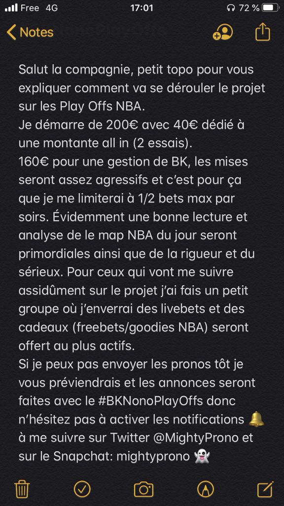 MightyProno's tweet photo. #BKNonoPlayOffs 

Vous êtes chaud ? Et moi donc 🔥 

♻️ 100 RT &amp; 200 ❤️ ici et ça part 
#WholeNewGame https://t.co/tFgqDhB3tg