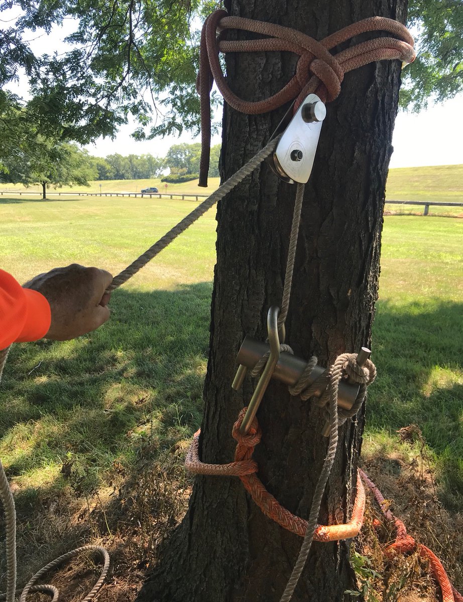 Asplundh_Tree's tweet photo. The following day, Senior Corporate Safety Trainer Mark Foster traveled to Forty Fort, PA to teach #RiggingTraining to a different crew from Ryan Swier’s Region. #SafetyFirst https://t.co/tMtpDJDIeo