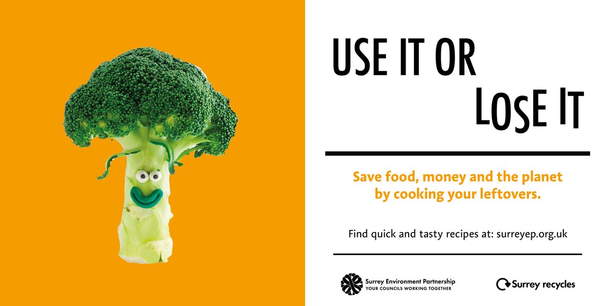 GuildfordBC's tweet photo. Lettuce reduce food waste!
Save money and help the planet with @surreyep’s simple tips
> Freeze food near its ‘Use By’ date
> Make meals from leftovers
> Plan meals and avoiding over-buying
For full details, visit https://t.co/zLbM1Xmt29
#3TopTips
#foodwaste
#leftovers https://t.co/QgpwDOp30o
