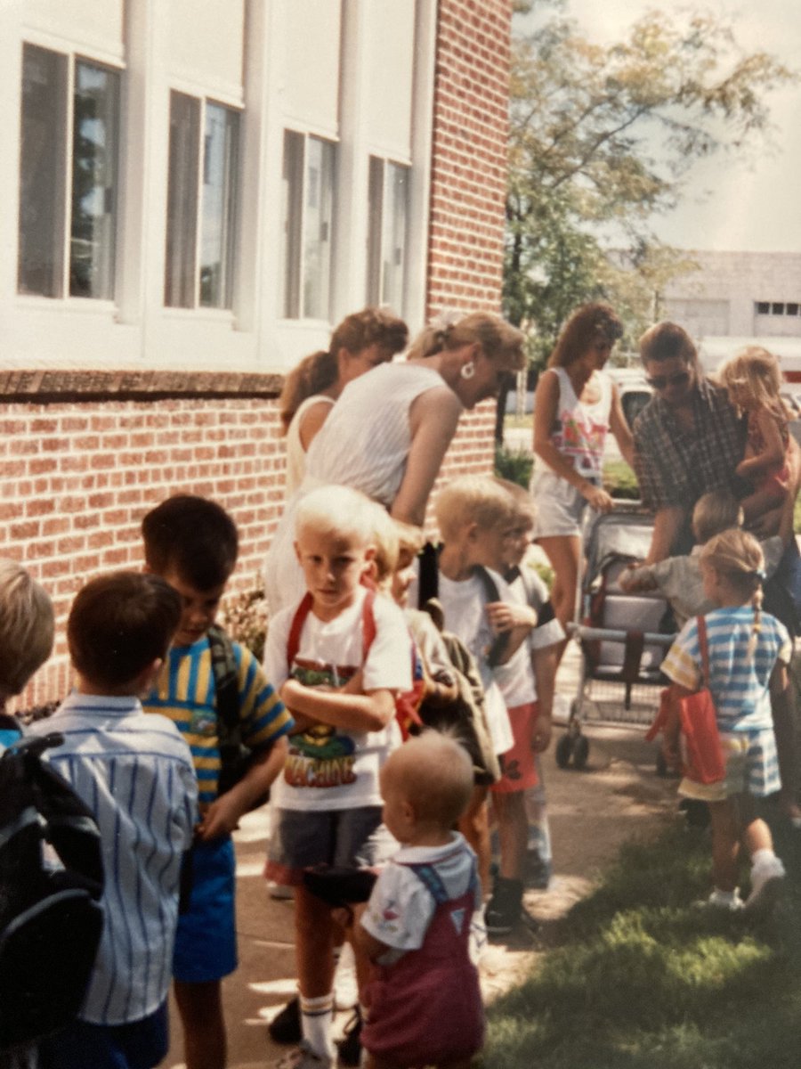 Not the first day of kindergarten we envisioned for our oldest, but still REALLY excited. He even made me “put on my uniform” for online orientation <a href="/The_FHS_Daily/">Fresno High Warriors</a> added my first day of kindergarten photo too.