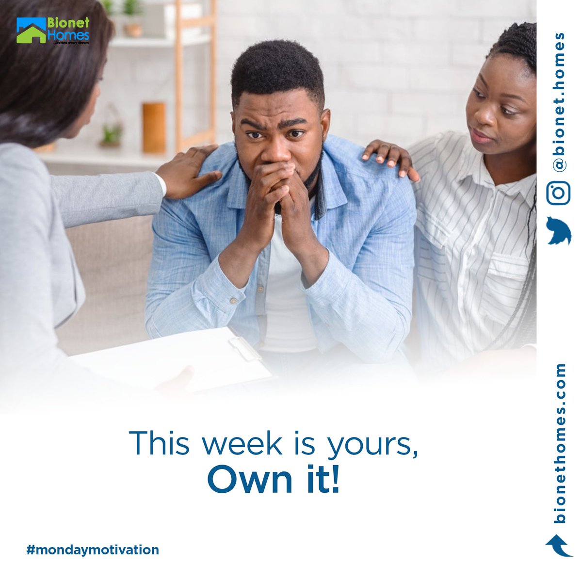 bionethomes's tweet photo. This week is ours; ours to choose and dictate the course of action, to make those choices that would lead to financial freedom.

Happy New Week.

#Explore #BionetHomes #BioForce #BringingRealnessToRealEstate #Luxury #luxurylifestyle #luxuryhomes #luxuryhome #Landlord #Land https://t.co/hgG1uDts9Q