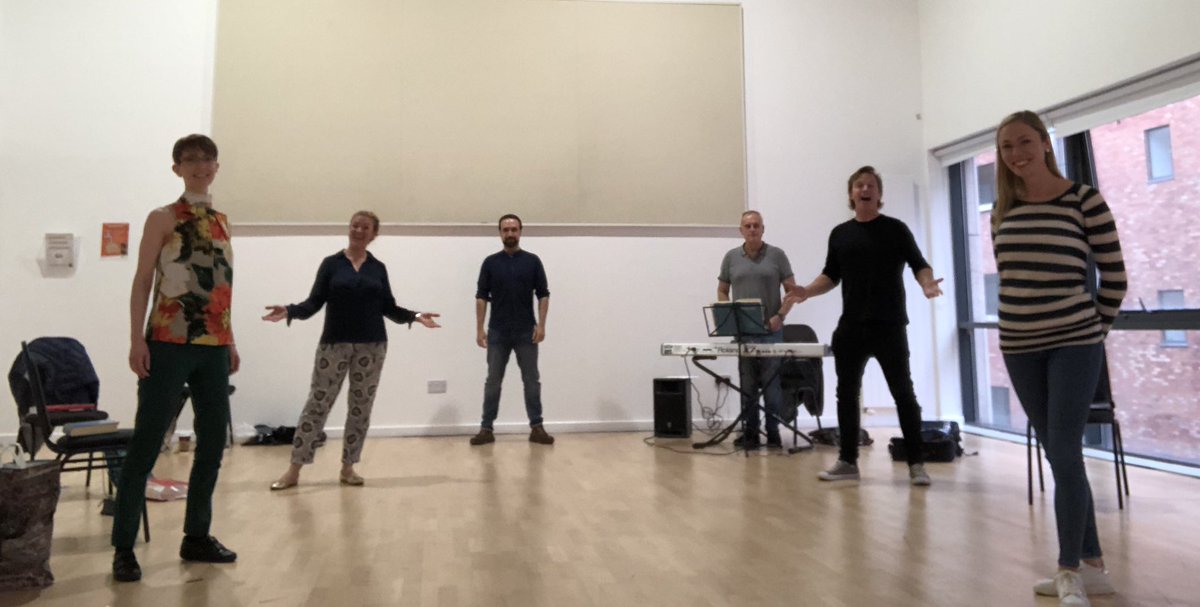 So beautiful to listen to my fellow cast members singing LIVE in rehearsal for #OITO #marriageoffigaro @brenbaritone @KelliAnnMasters @Sarah_Richmond_ @SylviaOBrienSop #davidwray performance on Thursday at 1pm at Wood quay amphitheatre now sold out
