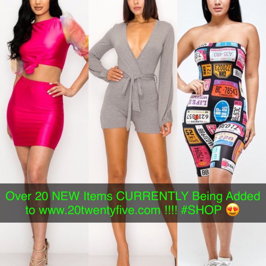 Shop 20twentyfive.com !!!