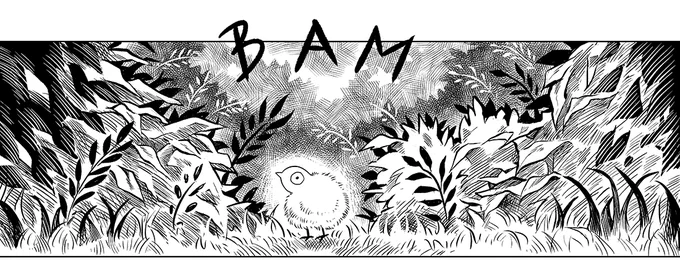 Some panels that were really fun to draw. 