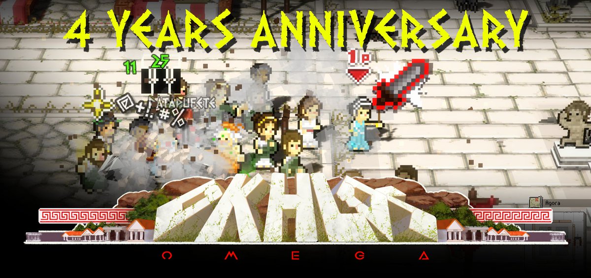 Tomorrow Okhlos turns four years since its original release! And to celebrate it, we just dropped a surprise update!
Okhlos 2.1 is here!
-4k Support!
-A new hero!
-Balanece &amp; fixes.
store.steampowered.com/app/400180/Okh…