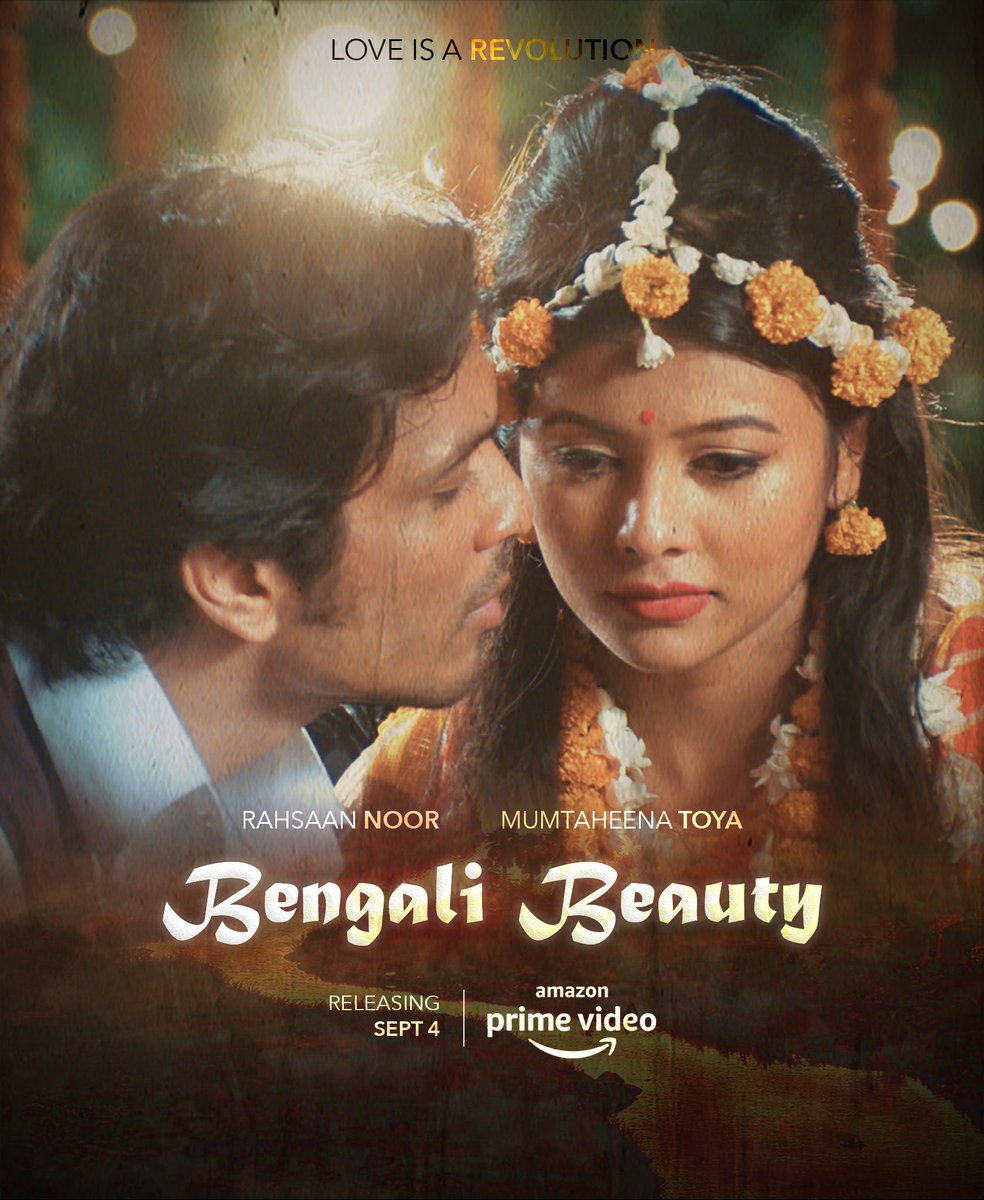 ziryabfilms's tweet photo. You can kill the revolutionary but, you can’t kill the revolution. #BengaliBeauty is all set to stream on @PrimeVideo from Sept 4.✊🏽 https://t.co/RZAcUUHsvD