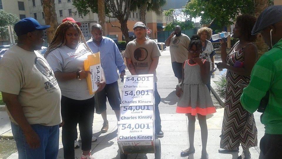 Four years ago, we delivered 54,000 petitions to State Attorney Katherine Fernandez Rundle demanding justice for the shooting of Charles Kinsey. She has not prosecuted killer cops in 27 years. Tomorrow we have the chance to get her out of office by voting for <a href="/MelbaForMiami/">Melba for Miami-Dade State Attorney</a>.