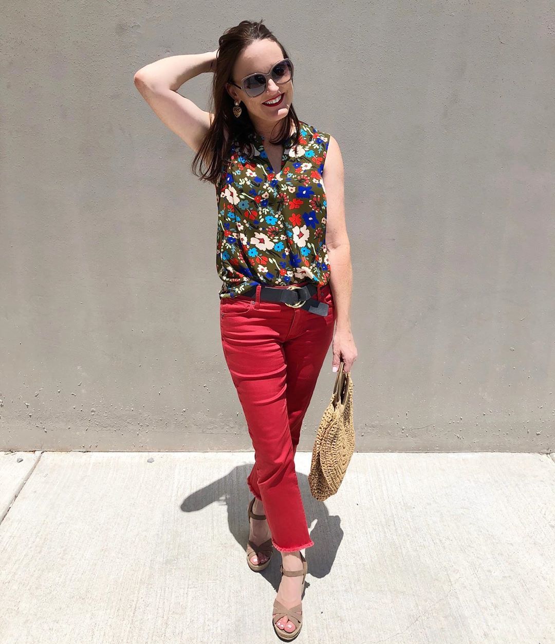 cabi Clothing on X: Style Tip: Pair the Wild Flower Top with your favorite  pair of cropped red denim, like our Spring '20 High-Low Crop. ❤️  #cabiStylist #cabiclothing https://t.co/74BkYqlUpc / X