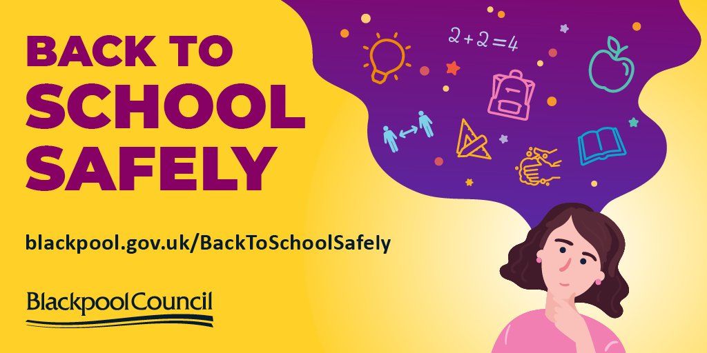 BpoolCouncil's tweet photo. With three weeks to go before the new school term starts, it’s time to face the dreaded school uniform shop!

We've launched a school uniform grant to support Blackpool parents who have faced financial impact due to the coronavirus pandemic.

Info ⇢ https://t.co/1w4lhq4bsc https://t.co/UVTBlXnI8h
