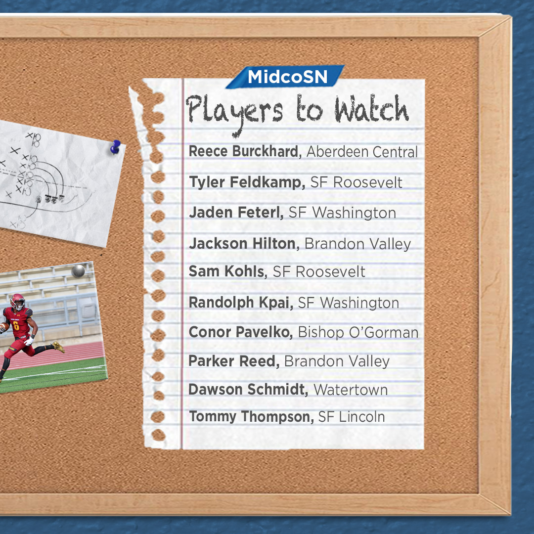 𝗣𝗿𝗲𝘀𝗲𝗮𝘀𝗼𝗻 𝗣𝗢𝗬 + 𝗣𝗹𝗮𝘆𝗲𝗿𝘀 𝘁𝗼 𝗪𝗮𝘁𝗰𝗵⁣
𝘚𝘋 11𝘈𝘈𝘈 𝘧𝘰𝘰𝘵𝘣𝘢𝘭𝘭

Last year <a href="/OG_Football/">O'Gorman Knights FB</a> turned their season around + made a push to the 🏆. This year, there are several contenders ready to be that team.

📓 Blog Link: gomid.co/SD11AAA

#MidcoSN