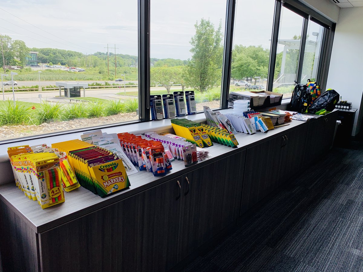 CKswitches's tweet photo. C&amp;K Employees give &amp; donate to Operation Backpack, the annual school drive to provide support to low income families and children with needed school supplies. Thanks to all our contributors and volunteers that made this happen. @VOAMASS #OPBackpack #backpackgiveaway #backtoschool https://t.co/BCLpPPO8Zw