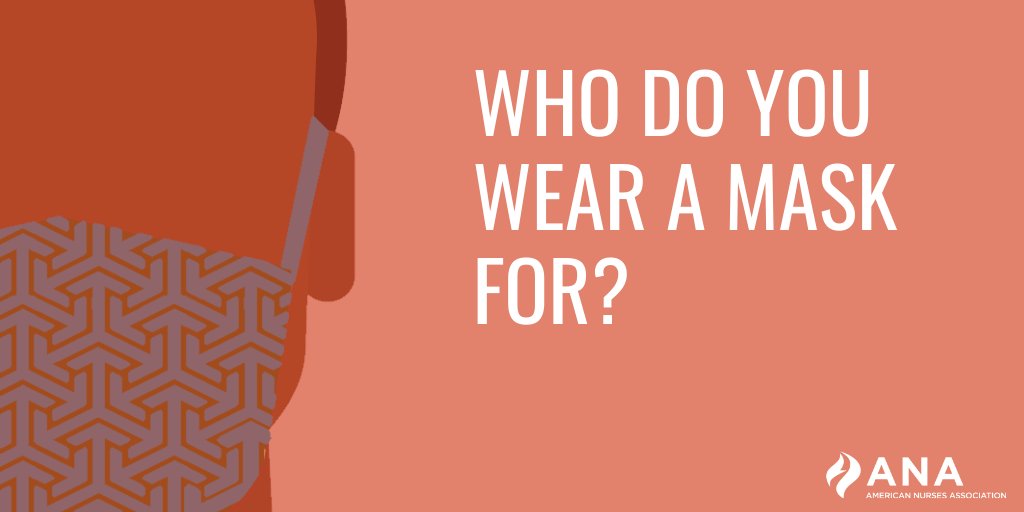 Wearing a mask can help protect others from #COVID19. It’s a simple step we can all take together and slow the spread. Show us why you #MaskUP. Who Do You Wear A Mask For?