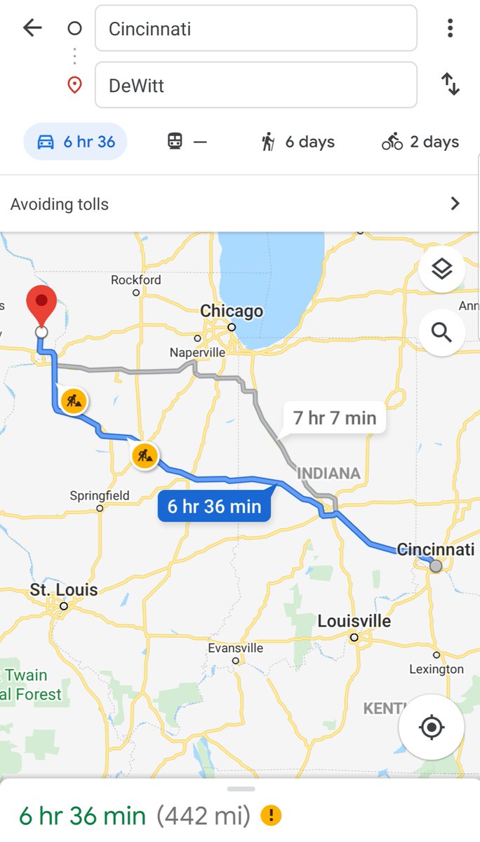 190817Cincinnati to De Witt Left Cincinnati to buy some shoes. Came away from a flea market with 2 guitars (one broken). A long but beautiful drive into Iowa and towards the  @fodmoviesite. #MLB  #DiamondsOnCanvas  #AndyBrown