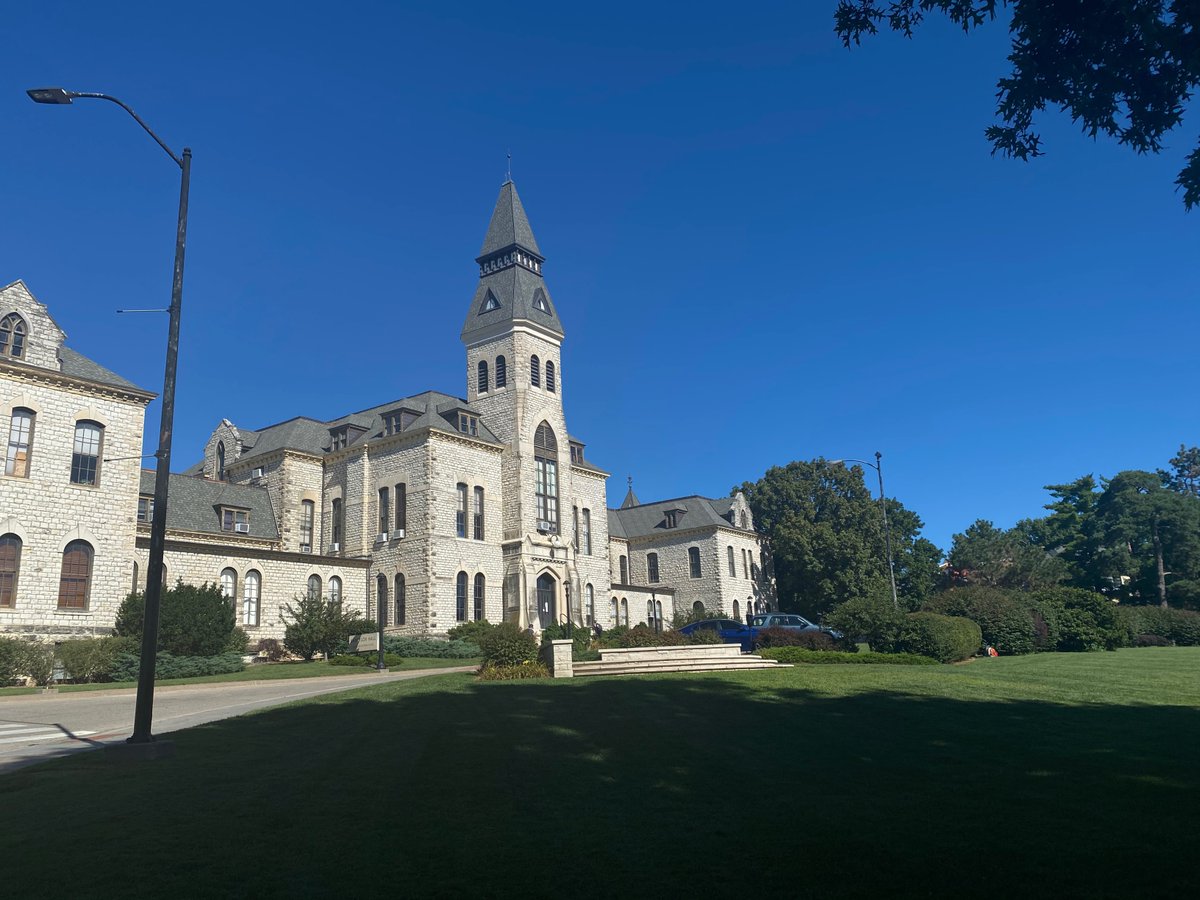 KState's tweet photo. Today begins a semester like none before it. We ask all K-Staters to show the community and the world how we can all be a part of something bigger. 

Wear a mask.
Wash your hands.
Avoid congregating on or off campus.
And, most importantly, be patient with yourself and others. https://t.co/IAYWUJNTAL