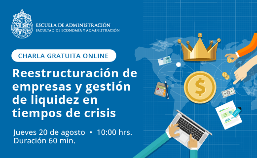 Programa_PymeUC's tweet image. Reestructurar tu empresa en tiempos difíciles, puede llegar a ser crucial para seguir en pie. No te pierdas el charla online gratuita de Reestructuración de empresas y gestión de liquidez el 20.8 a las 10 hrs Inscríbete aquí: forms.gle/2MtF2To7Pbui7x…