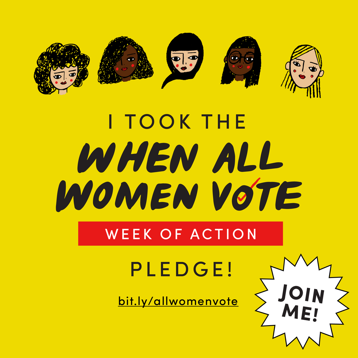 SophieChappell2's tweet photo. In honor of the 100th Anniversary of the 19th Amendment’s ratification this week, together we can get every eligible womxn registered and ready to vote this election season! Take the #WhenAllWomenVote Pledge at https://t.co/nCkQxciJmB! https://t.co/humCcTdEYa