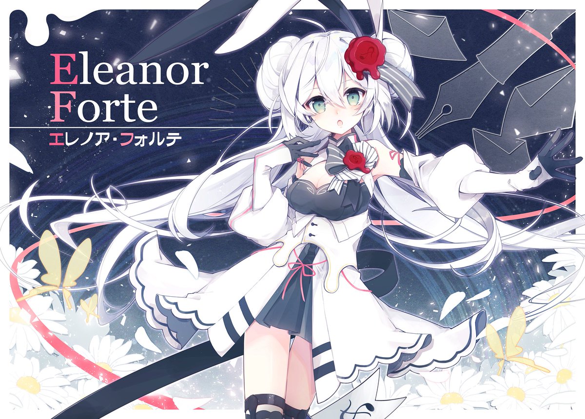 Since the announcement of SynthV TP, Eleanor is celebrating her