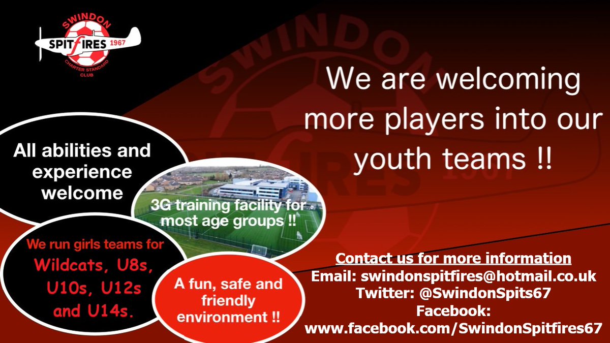 Swindon Spitfires FC tweet media