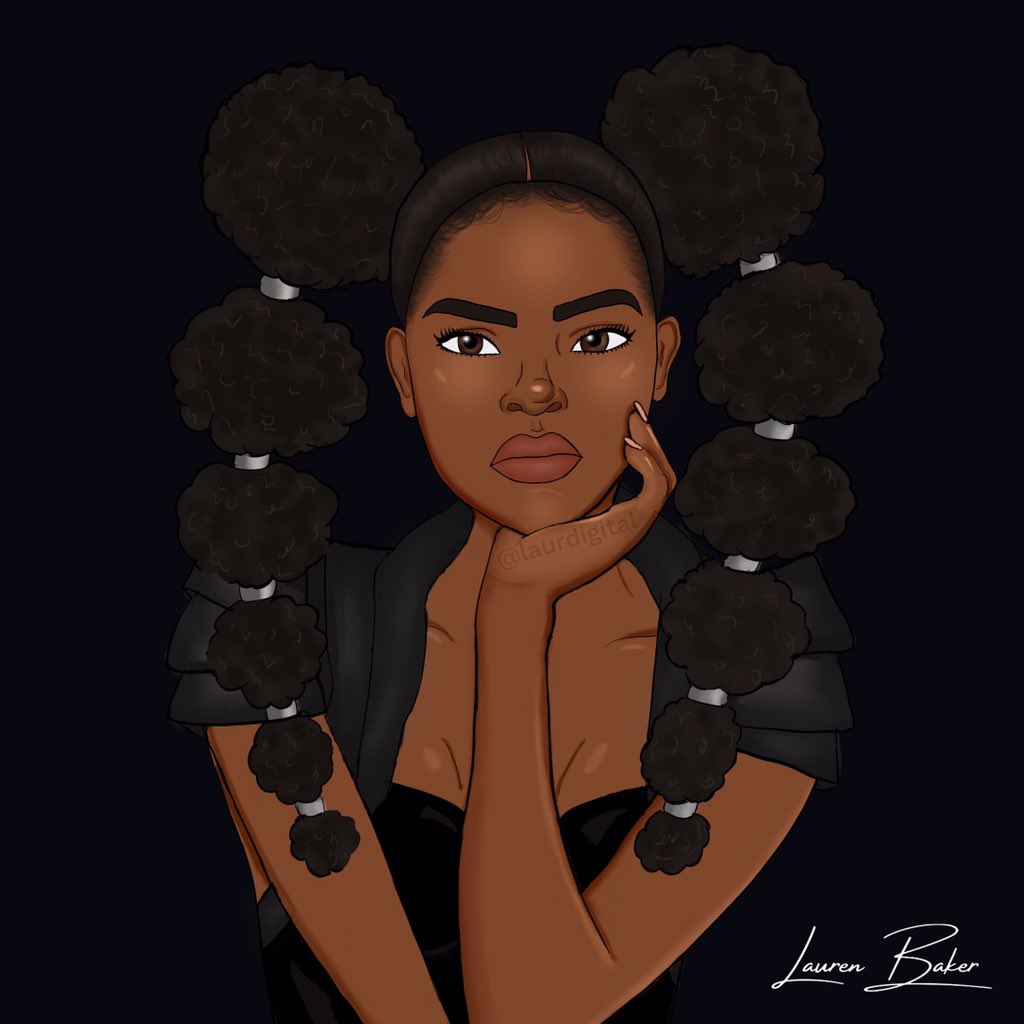 solaurmoon's tweet photo. My first oc Kiera. She’s one of three of the sisters. She’s playful, fierce, and fearless. She has fire powers and is immortal. She has other capabilities that she doesn’t know how to control and her sisters don’t know about.🔥 #blackanime #digitalart #illustration #blackart https://t.co/qVZ2HIHUPD