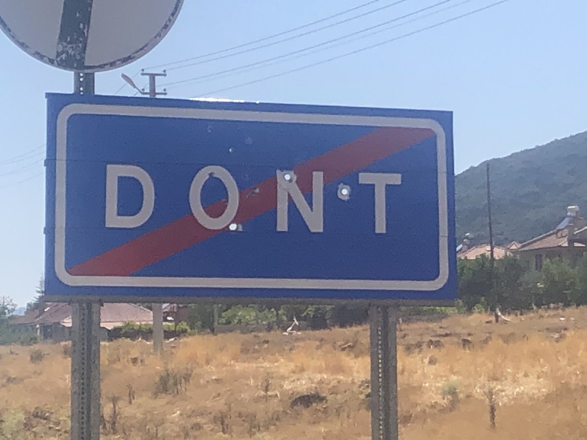 Burdur'da şöyle yasakçı bir köy var.🙈
