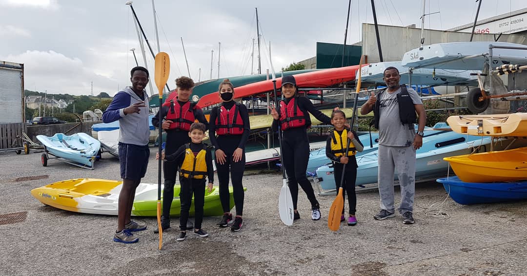 waves_making's tweet image. It was such a pleasure to welcome @Plymouthhope to kayaking today. None had ever been kayaking before, most had never put a wetsuit on before, all met the challenge head out and came away with smiles &amp;amp; laughter.
The Spirit of Hope
@Sport_England funded
#RefugeesWelcome #bluemind