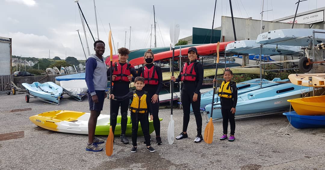 waves_making's tweet image. It was such a pleasure to welcome @Plymouthhope to kayaking today. None had ever been kayaking before, most had never put a wetsuit on before, all met the challenge head out and came away with smiles &amp;amp; laughter.
The Spirit of Hope
@Sport_England funded
#RefugeesWelcome #bluemind