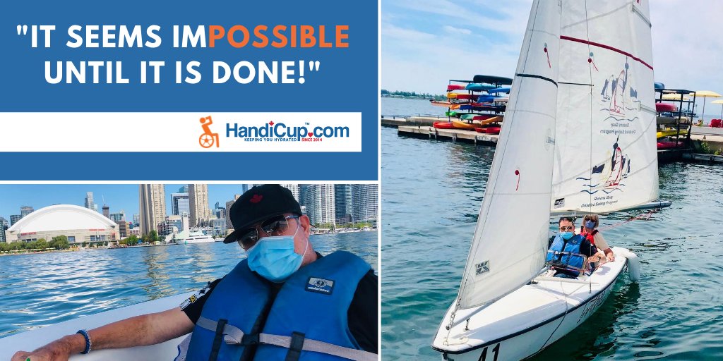 You never know what you can accomplish until you make the decision to try.

What will you try to accomplish this week?

#MondayMotivation #accessibleliving #sailing #cupholder