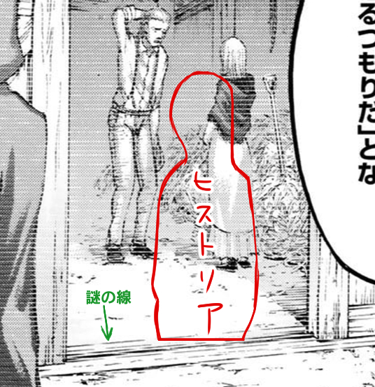 架鍵キー 0 6 108話でヒストリアがサス男に声をかけているとき後ろにいたフードはリヴァイだ 69話のリヴァイの後ろ姿と一致する と騒いでいてもなぜかあんまり相手にされないので悔しいからどれだけリヴァイか検証しました つまりはこういうこと