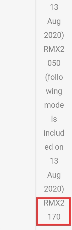 rudhranandu's tweet photo. #realme's RMX2050 & RMX2170 clears BIS certification in India.
#realme7 #realmeX3Pro https://t.co/Tif7DavUpP