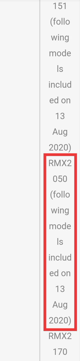 rudhranandu's tweet photo. #realme's RMX2050 & RMX2170 clears BIS certification in India.
#realme7 #realmeX3Pro https://t.co/Tif7DavUpP