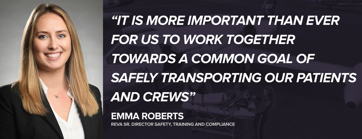 <a href="/REVAInc/">REVA, Inc.</a> Senior Director of Safety, Training, and Compliance Appointed Vice-Chair for the Air Ambulance subcommittee of the <a href="/NATAaero/">NATA (National Air Transportation Association)</a> Read full story here: bit.ly/314bw4n