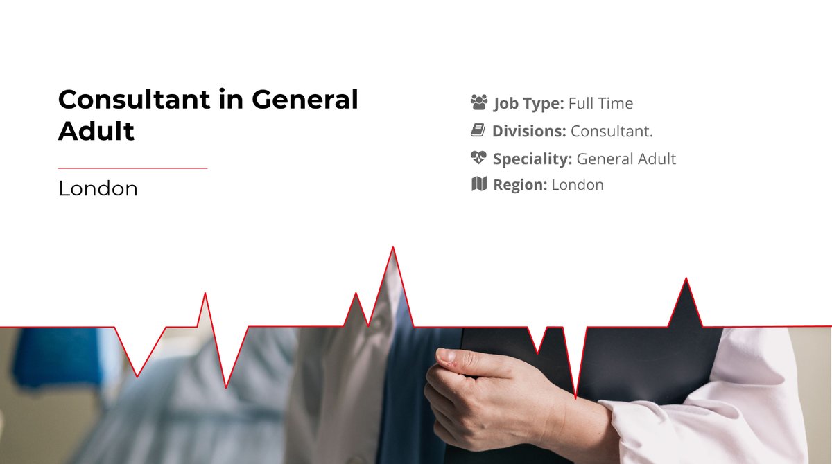 FastMedicalltd's tweet photo. Fast Medical is on the lookout for a Consultant in General Adult, follow the link to apply, or get in touch with us for more information: https://t.co/zhIBLmp1pa

#medicalrecruitment #medicaljobs #medicalconsultant #generaladult https://t.co/dxNE0Qpqah