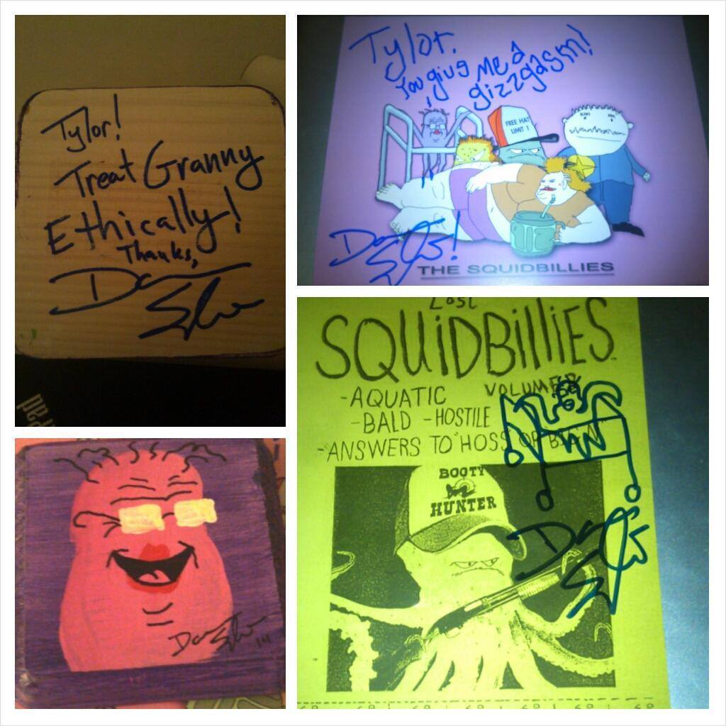 Also, I got to meet  @DanaSnyder and lost my mind! Granny was the first character I fell in love with on the show. When I met Dana, I was the first one to visit his booth so we got to have a nice chat and he did Granny’s voice in person, and I almost cried. 7/20