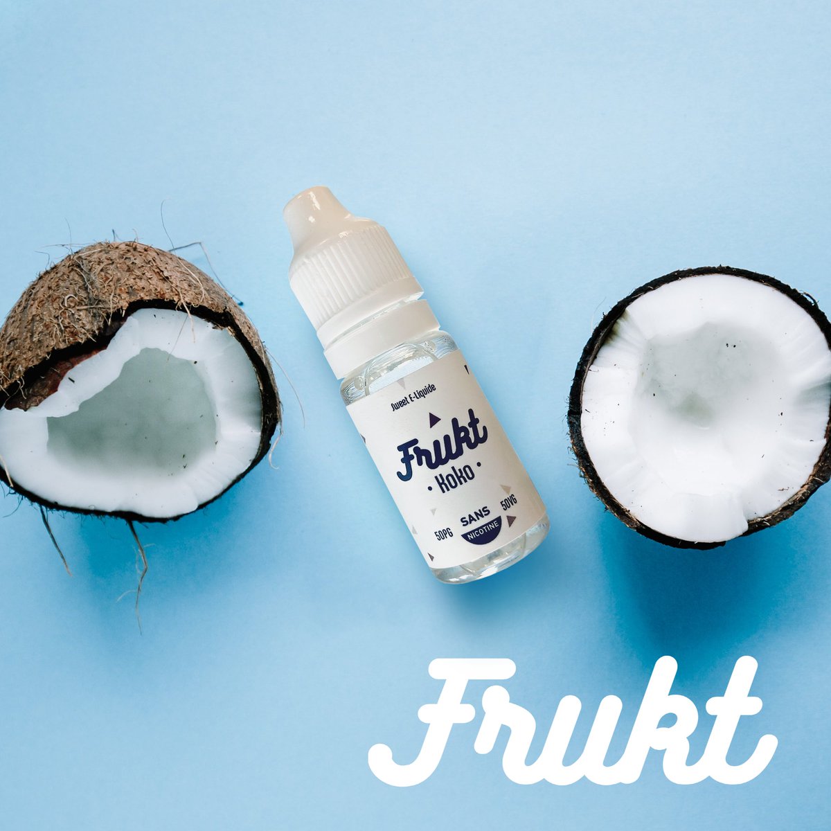 Savourea's tweet photo. [FRUKT] Fan de Coco ? Cette douce pâtisserie vous fera succomber ! 🥥🤤
#Savourea #Frukt #Koko #Eliquide #Vape https://t.co/iq6IUOTyEs