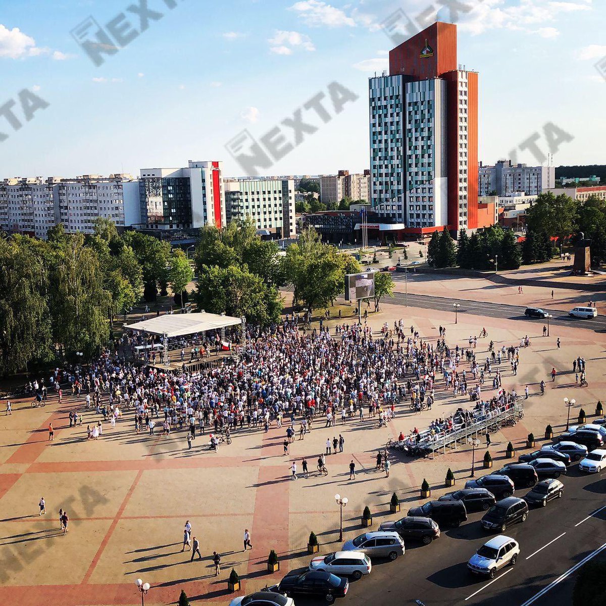 Salihorsk right now  #Belarus